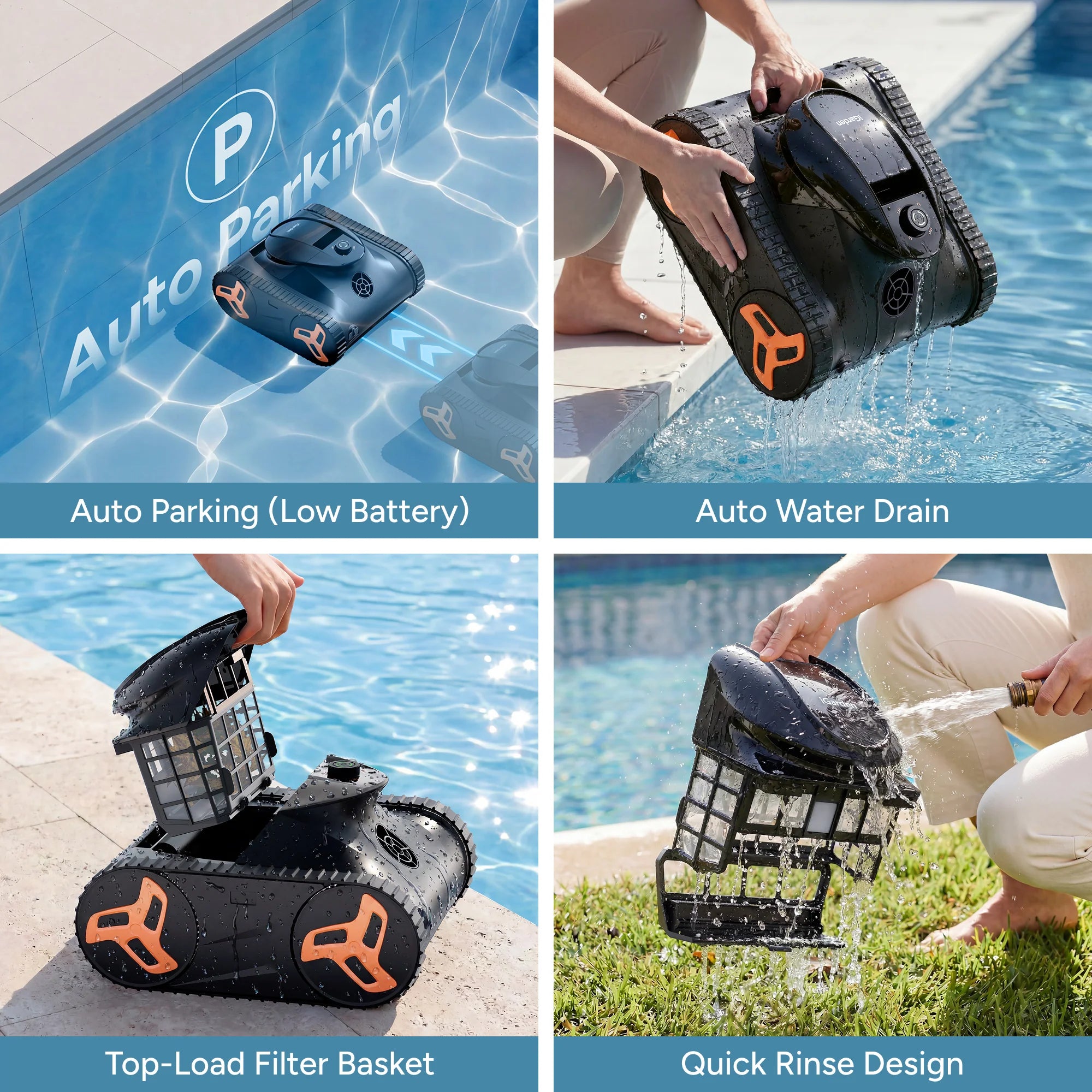 iGarden Robotic Pool Cleaner KN-AI 40