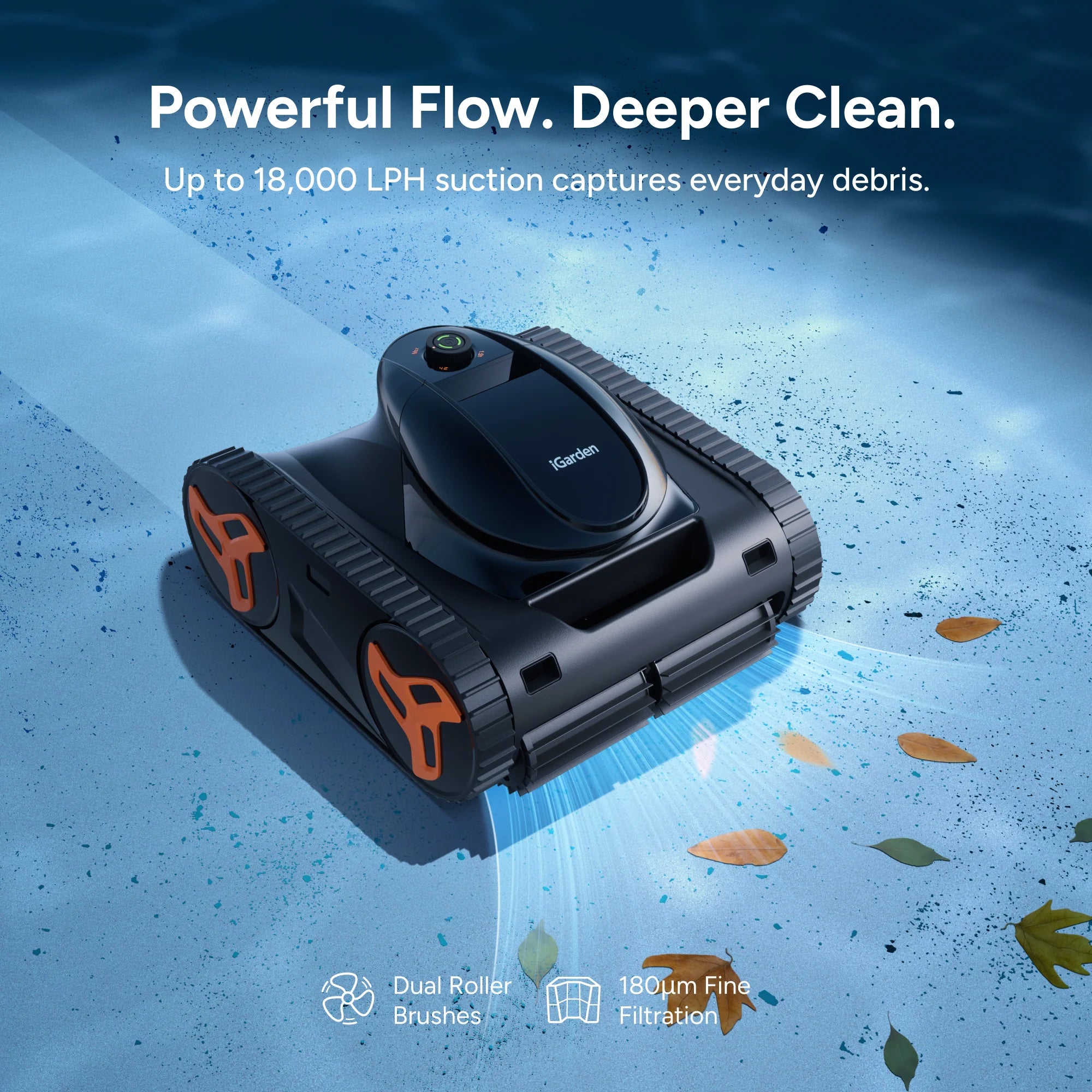 iGarden Robotic Pool Cleaner KN-AI 40