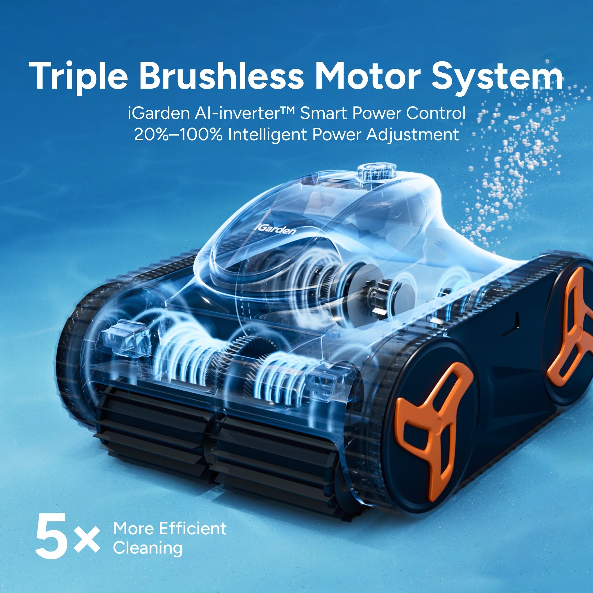 iGarden Robotic Pool Cleaner KN35 - KN55