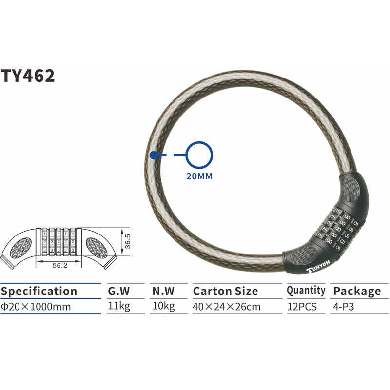 Tonyon Heavy-Duty Bike Locks