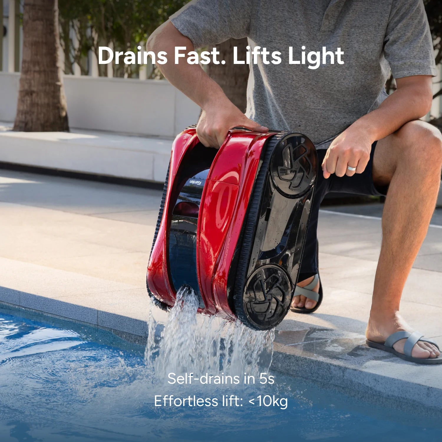 iGarden Robotic Pool Cleaner K Pro 150