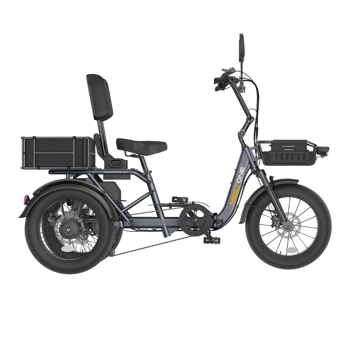 Meet One Breeze 2.0 Full Suspension Folding Electric Trike