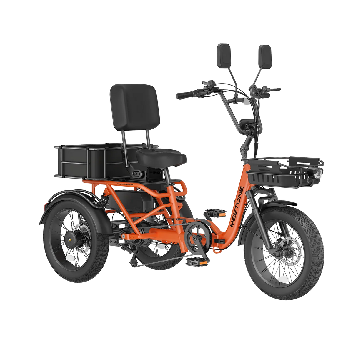 Meet One Breeze Pro 2.0 Full Suspension Fat Tire Electric Trike