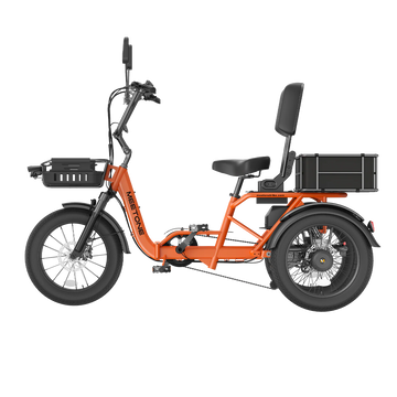 Meet One Breeze Pro 2.0 Full Suspension Fat Tire Electric Trike