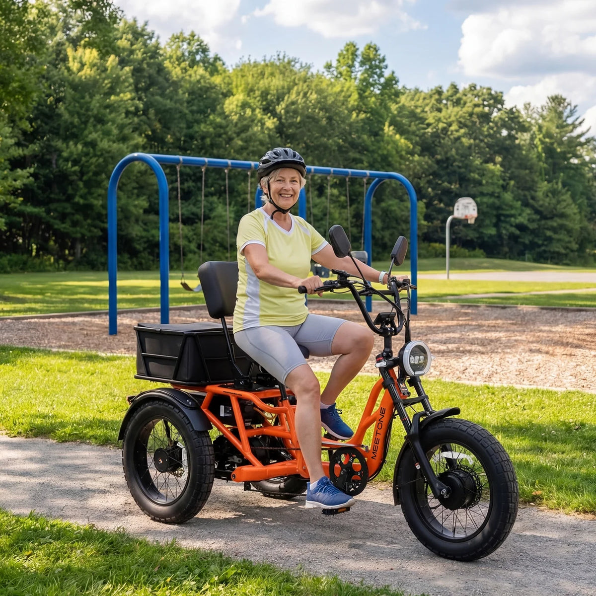 Meet One Tour 2.0 Dual Motor Semi-Recumbent Electric Trike
