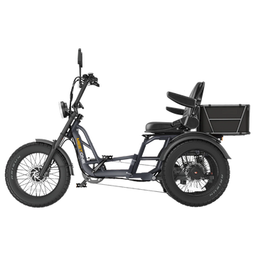 Meet One Tour 2.0 Dual Motor Semi-Recumbent Electric Trike