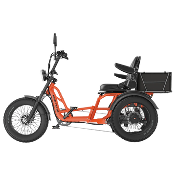 Meet One Tour 2.0 Dual Motor Semi-Recumbent Electric Trike