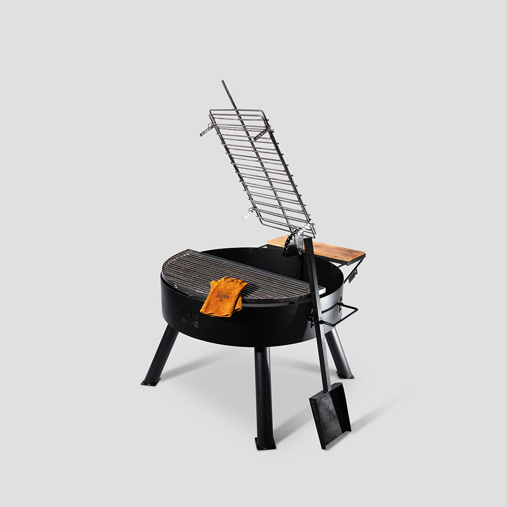 40-Inch Pampeano Argentine Open Fire Grill – Outdoor BBQ Grill