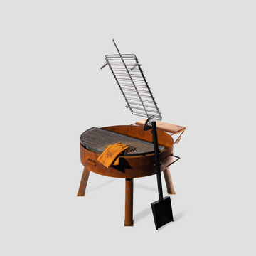 40-Inch Pampeano Argentine Open Fire Grill – Outdoor BBQ Grill