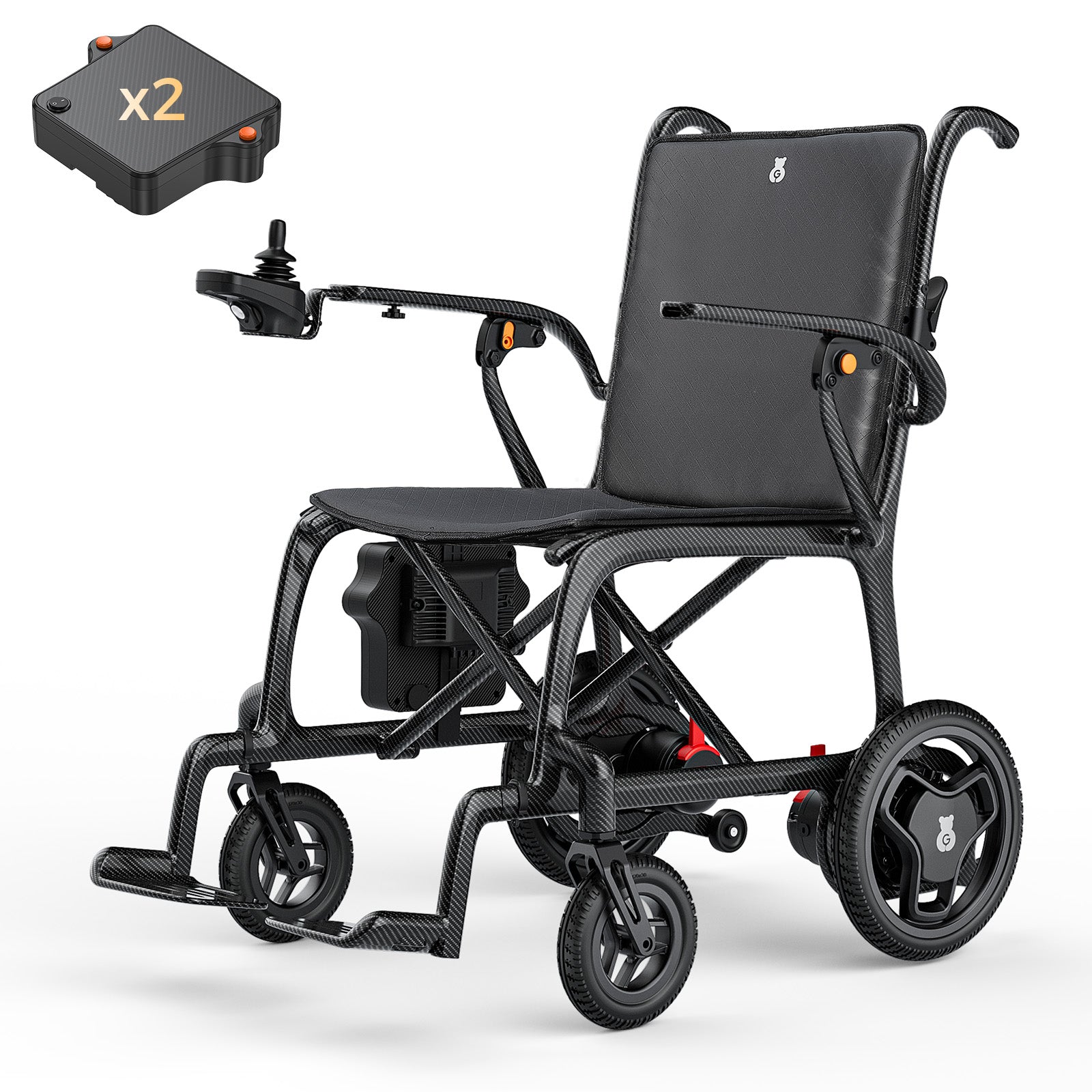 Paiseec Carbon Fiber Electric Wheelchair Q5