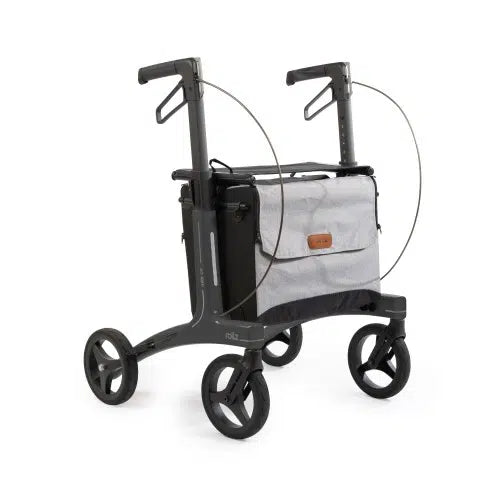 Rollz Air Carbon Fiber Rollator Walker with Seat