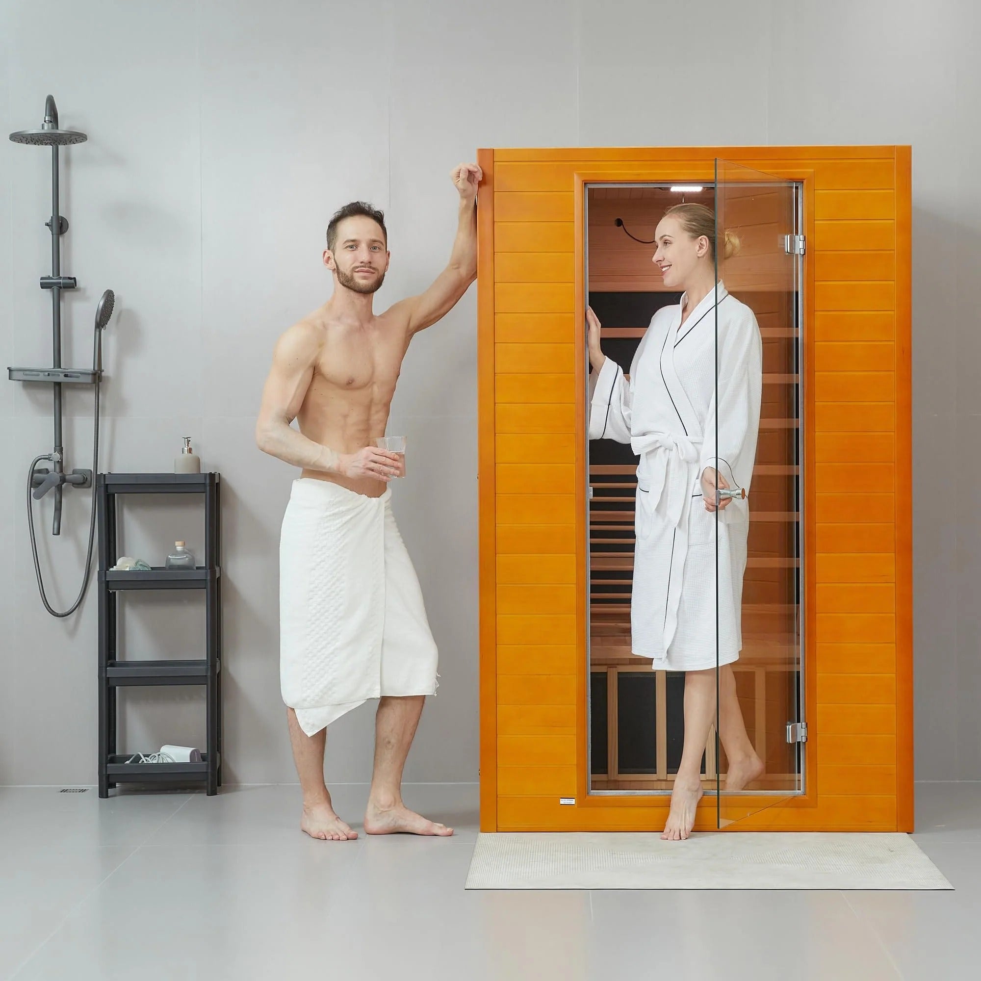 Earth 1-2 Person Low EMF Far Infrared Sauna