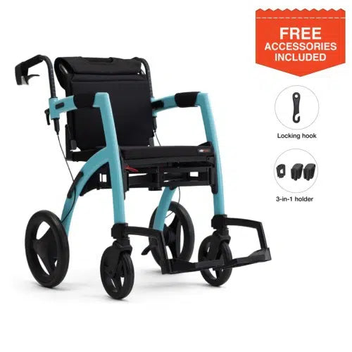 Rollz Motion 2.1 Rollator Walker & Wheelchair