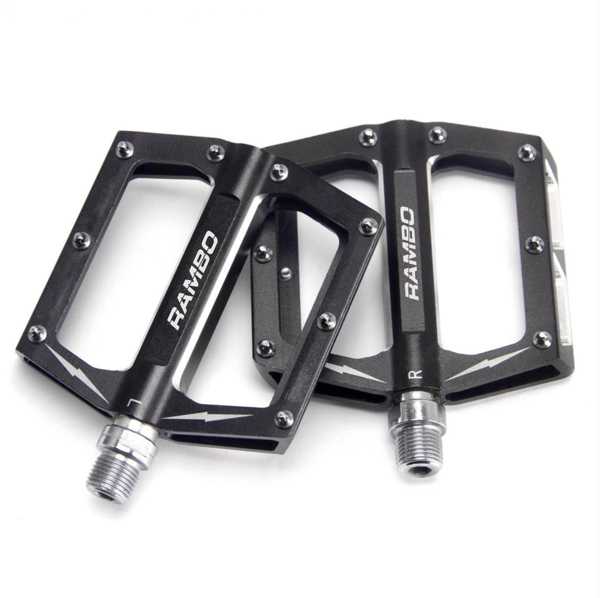 Rambo Large Platform Anti-Slip Pedals