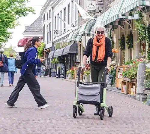 Rollz Air Carbon Fiber Rollator Walker with Seat