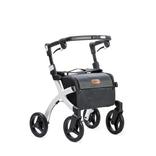 Rollz Flex 2 Foldable Rollator Walker with Seat