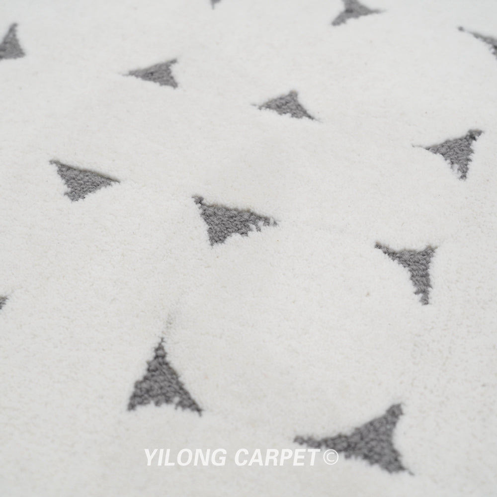 Hand Tufted Wool Carpet Modern Design Simple Carpet 6.56x9.84ft