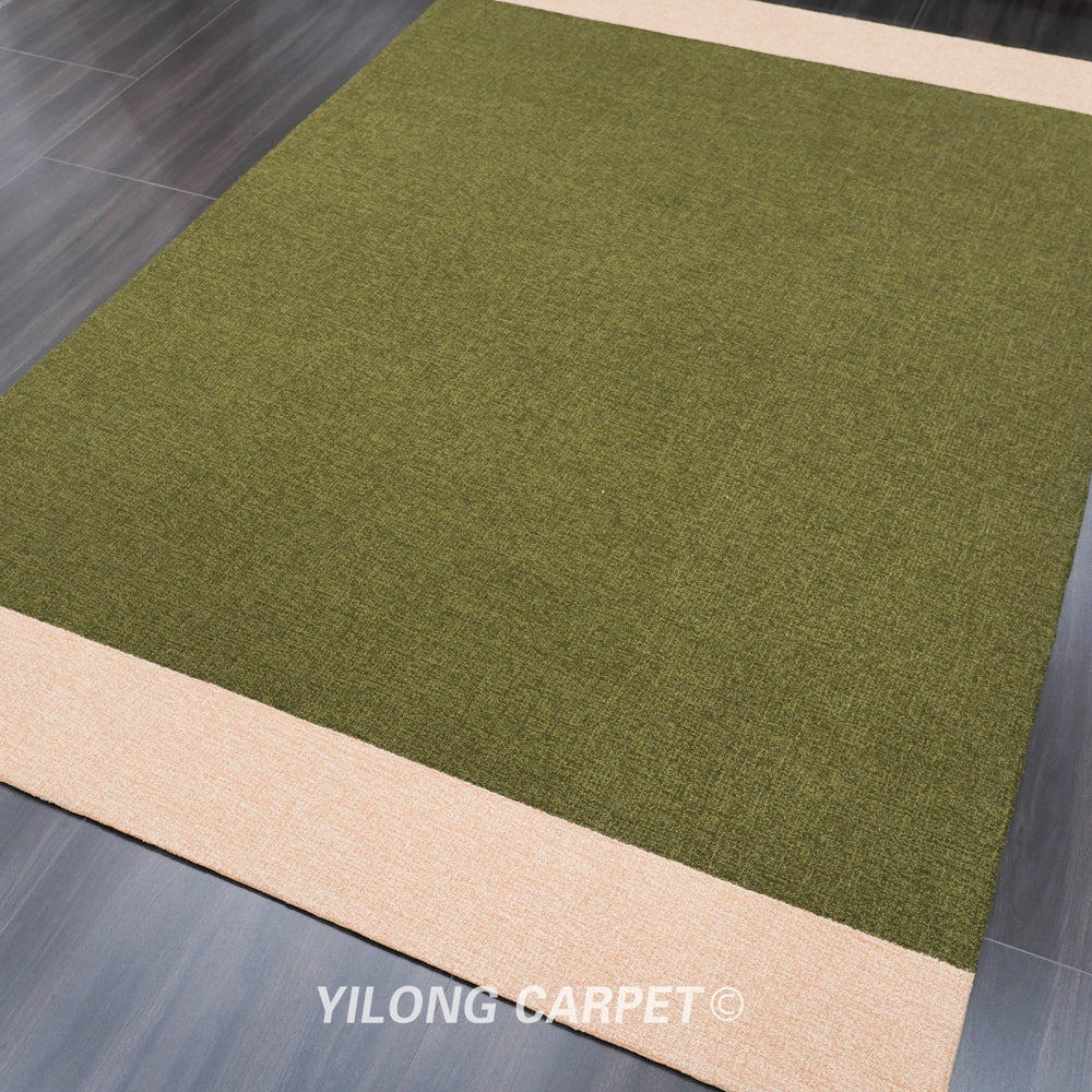 Hand Tufted Wool Carpet Modern Design Pale Carpet 6.56x9.84ft