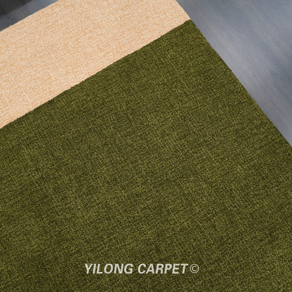Hand Tufted Wool Carpet Modern Design Pale Carpet 6.56x9.84ft