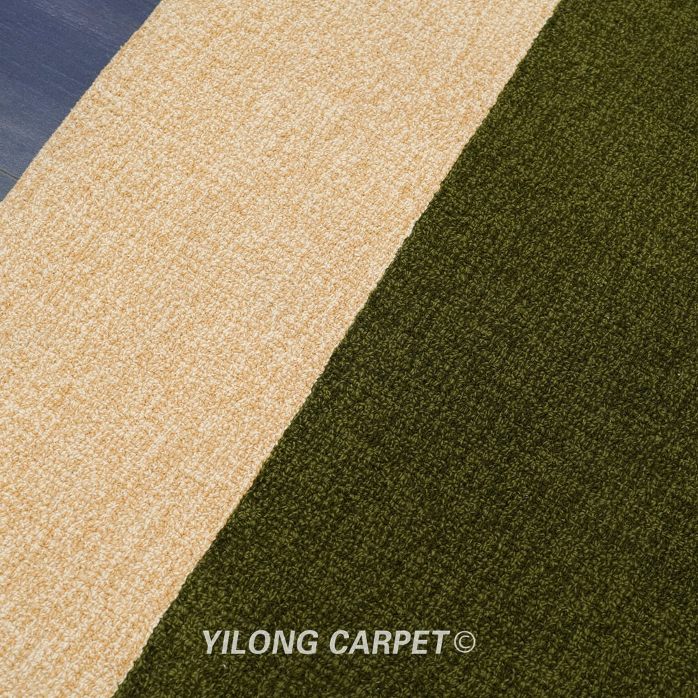Hand Tufted Wool Carpet Modern Design Pale Carpet 6.56x9.84ft