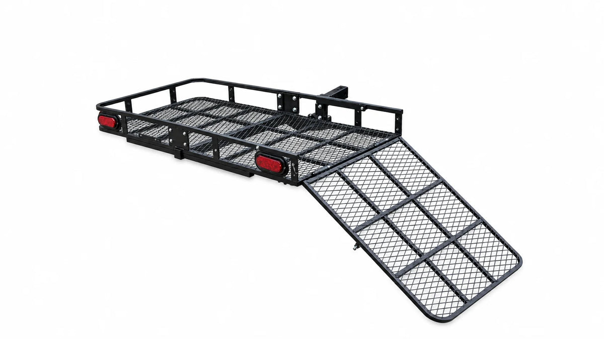eTrike Hitch Rack - SD 32-65 | 250 lb Platform Carrier with Folding Ramp
