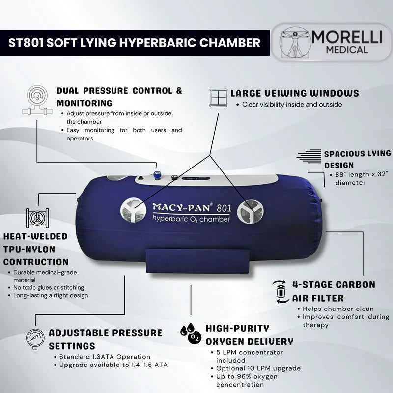 Soft Lying Type Hyperbaric Chamber ST801