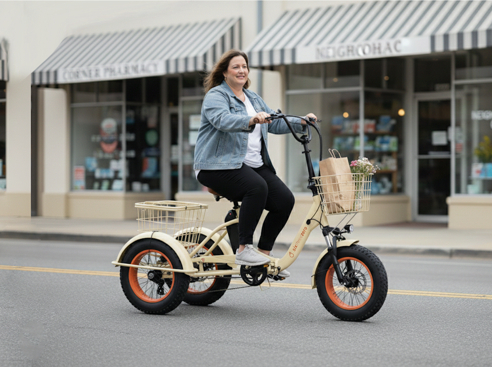 Easy Transit 750W Fat Tire Electric Trike