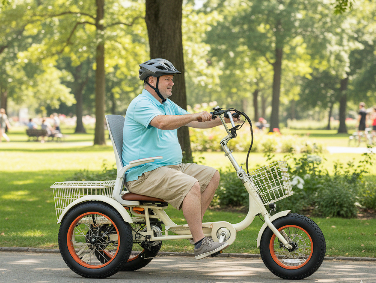 Simple Glide  Low Seat  750w Recumbent ETrike