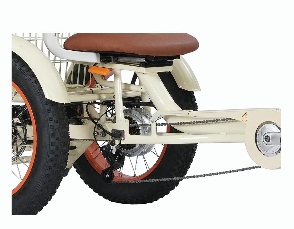Simple Glide  Low Seat  750w Recumbent ETrike