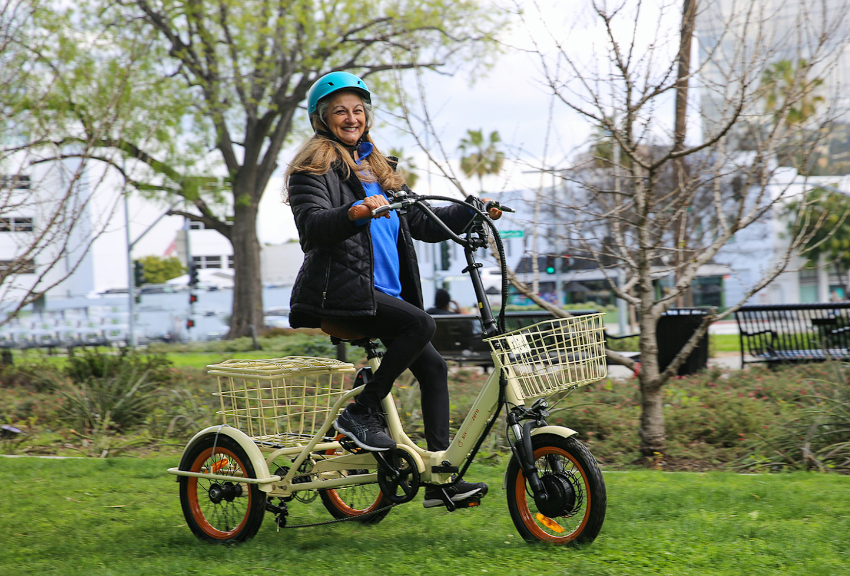 Easy Transit 750W Folding Electric Trike