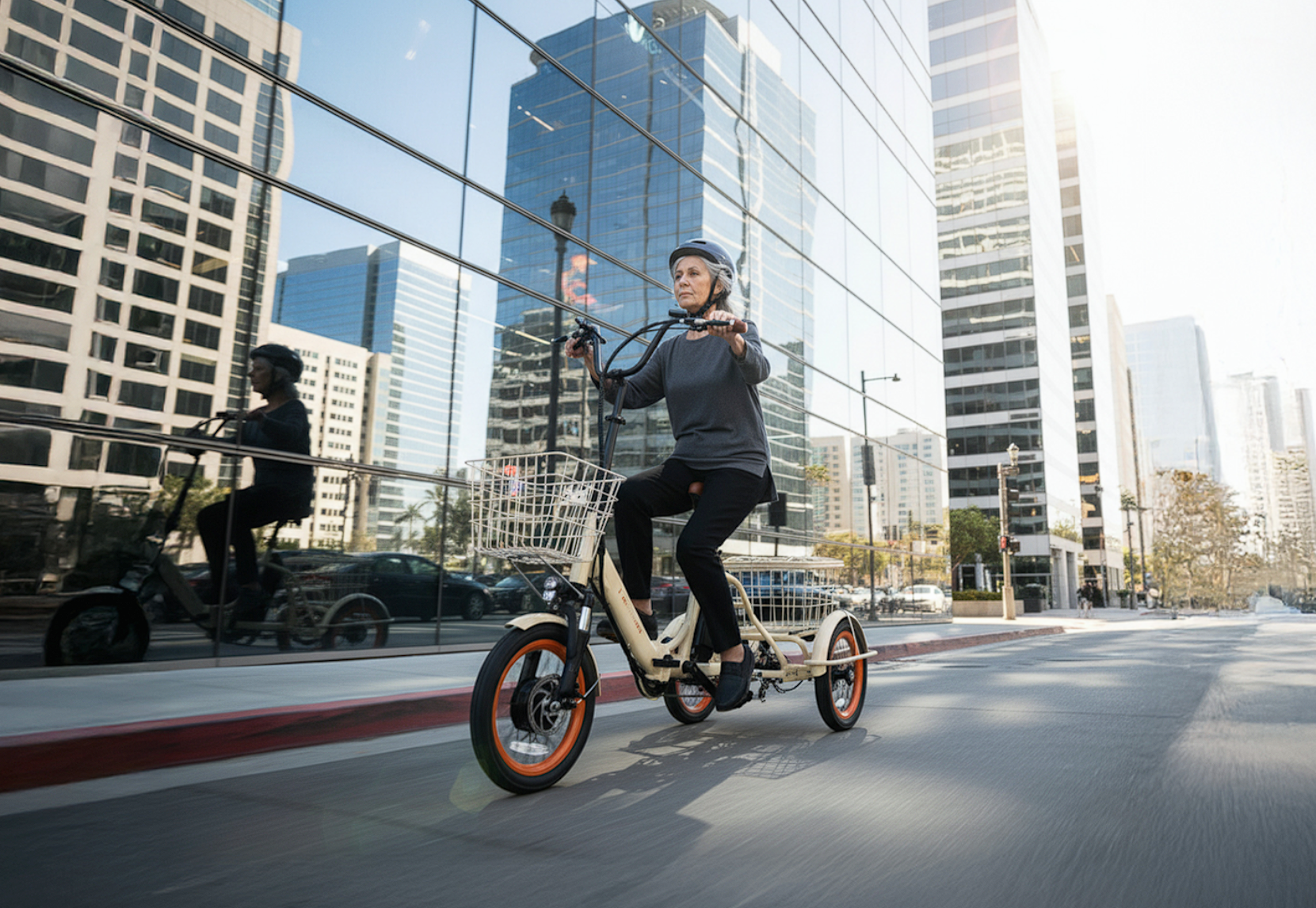 Easy Transit 750W Folding Electric Trike