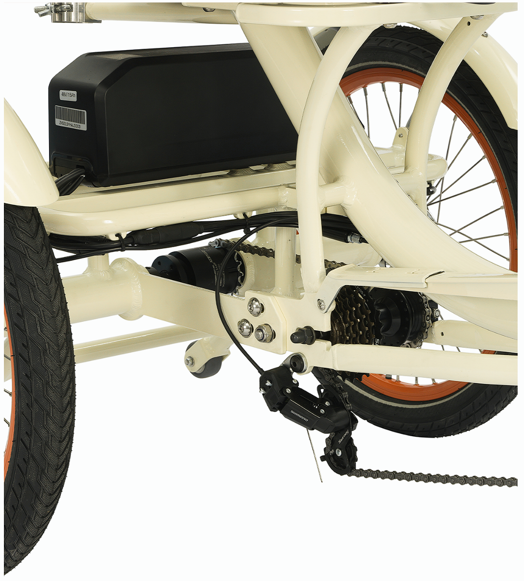 Simple Glide 500W Recumbent E-Trike