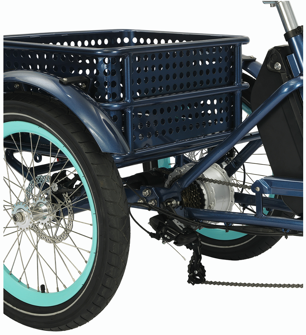 Relaxed Body 750 watt Electric Tricycle