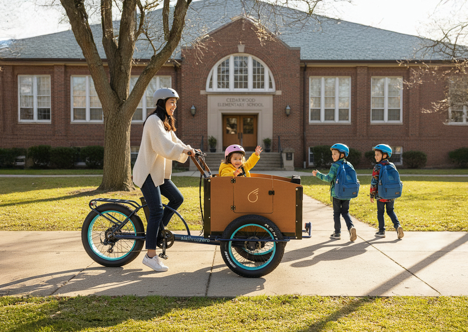 EVRYjourney Family Cargo E-Trike 1000W