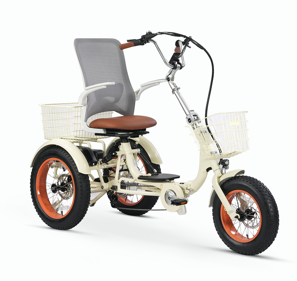 2026 Simple Glide Deluxe 750W Fat Tire Rear Motor E-Bike