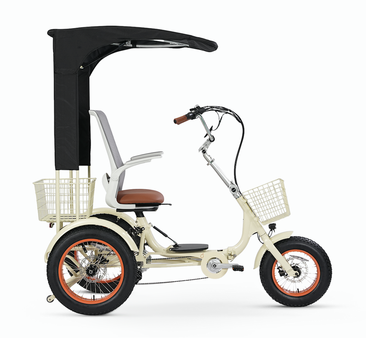 2026 Simple Glide Deluxe 750W Fat Tire Rear Motor E-Bike
