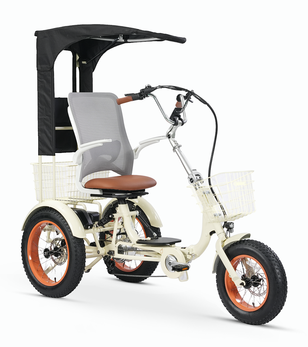 2026 Simple Glide Deluxe 750W Fat Tire Rear Motor E-Bike