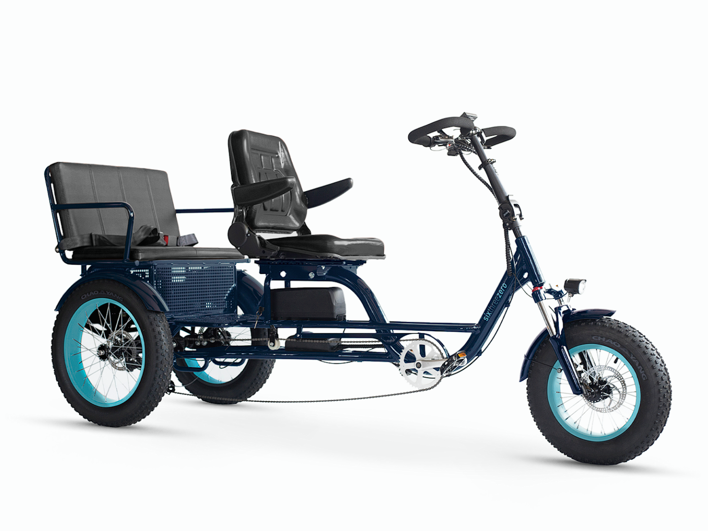 EVRYjourney Recumbent E-Bike Rickshaw 750W