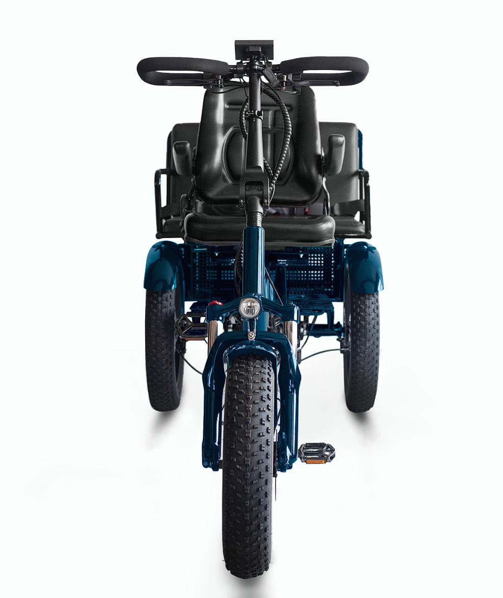 EVRYjourney Recumbent E-Bike Rickshaw 750W