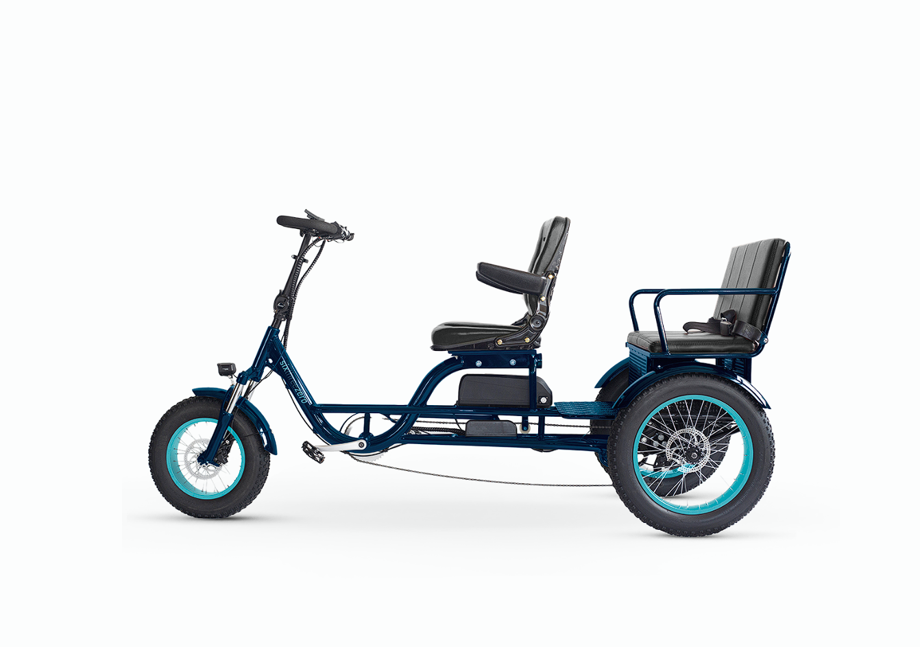 EVRYjourney Recumbent E-Bike Rickshaw 750W