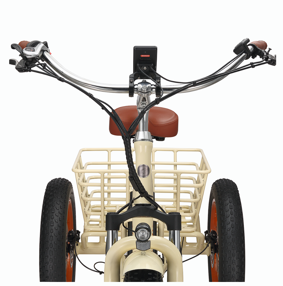 Simple Step Thru FAT Tire 3 Wheel Electric Bike