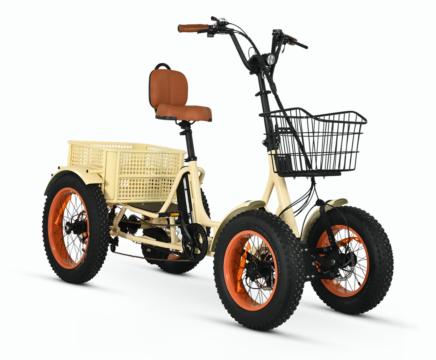 sixthreezero ANYterrain Stabilized 2026 w/ Dual Rear Suspension 4 Wheel Electric Bike