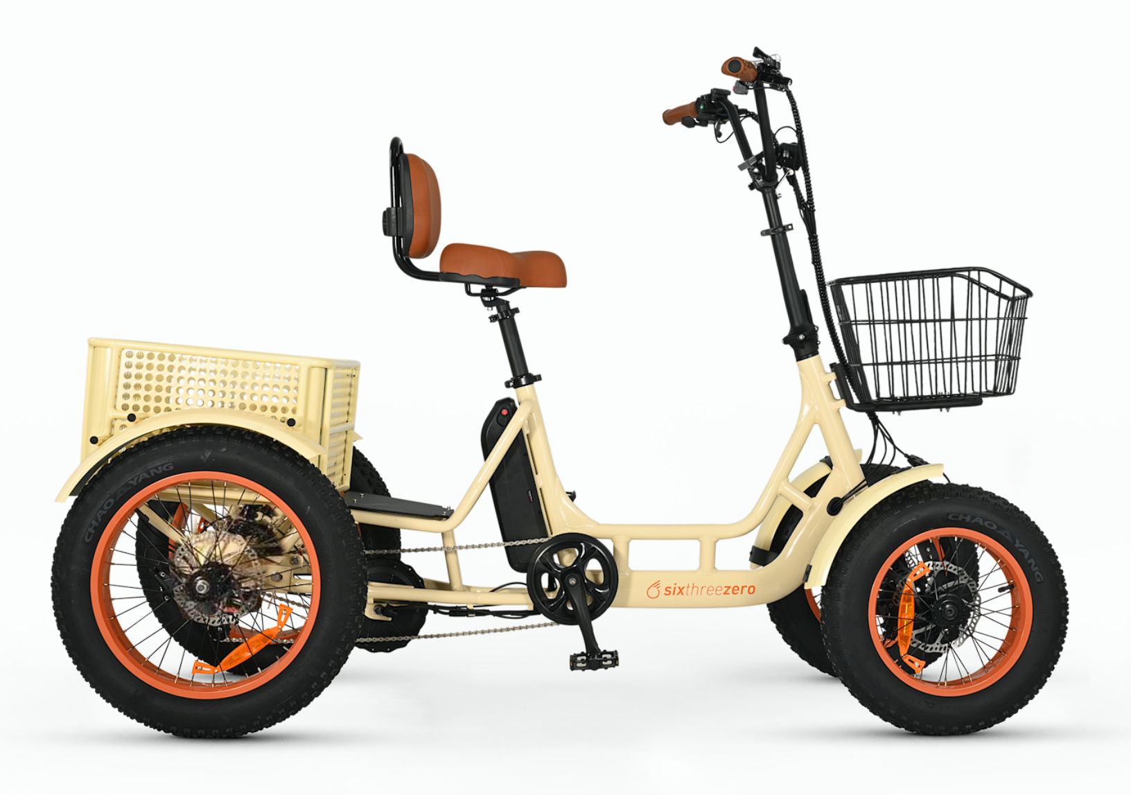 sixthreezero ANYterrain Stabilized 2026 w/ Dual Rear Suspension 4 Wheel Electric Bike