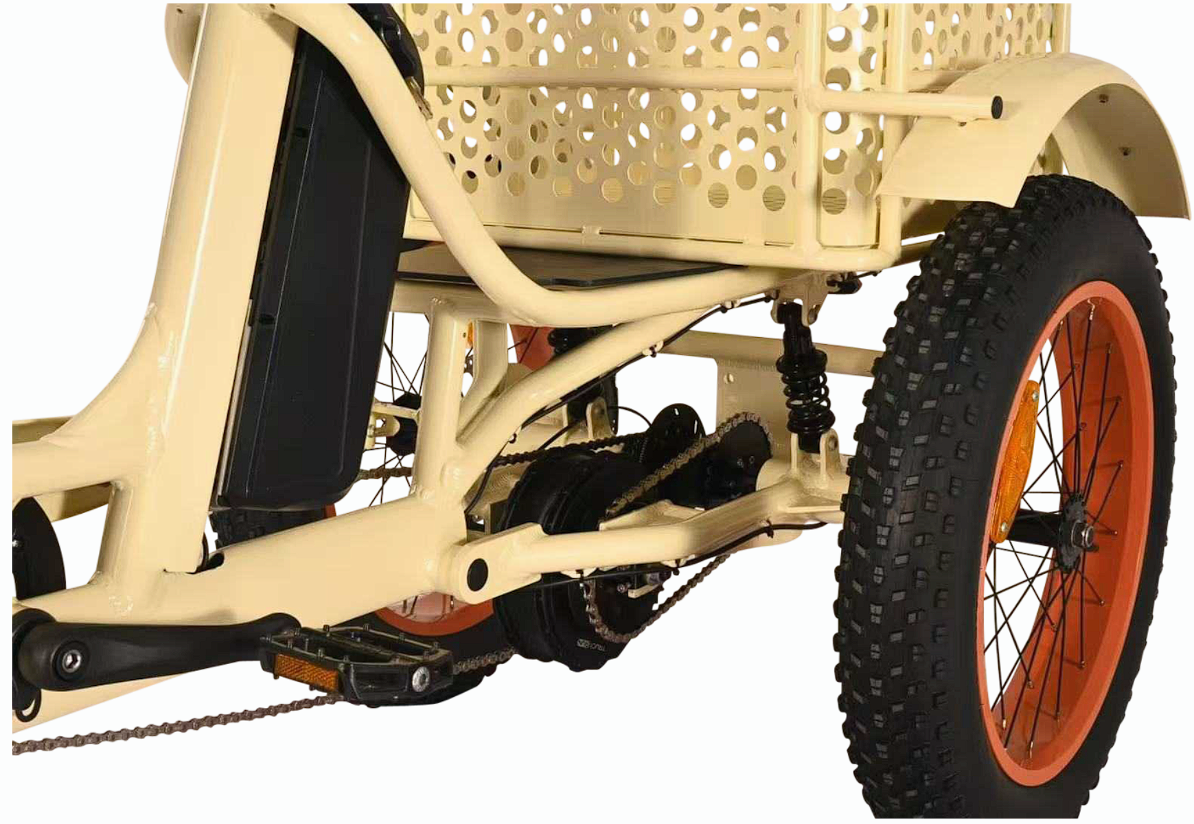 sixthreezero ANYterrain Stabilized 2026 w/ Dual Rear Suspension 4 Wheel Electric Bike