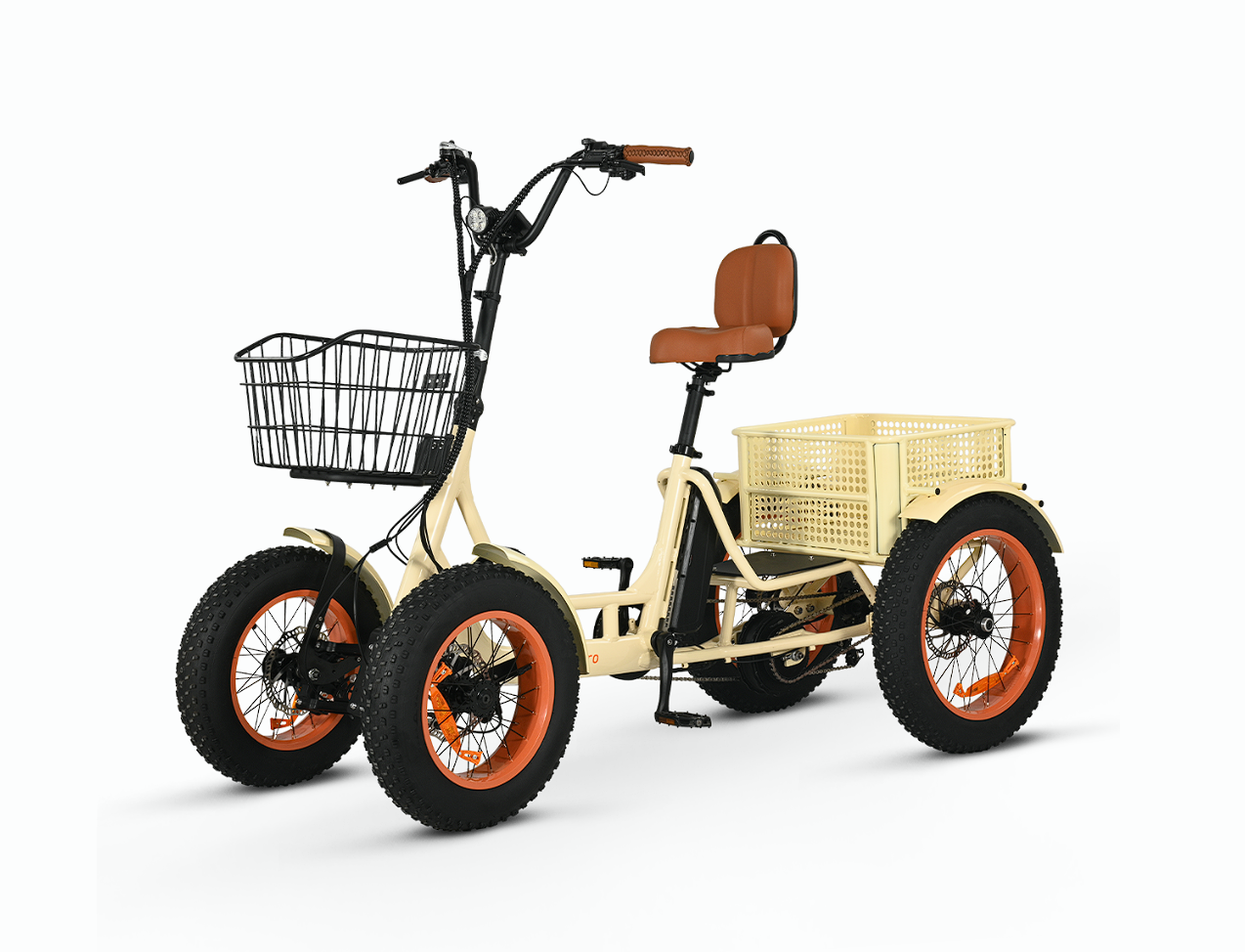 sixthreezero ANYterrain Stabilized 2026 w/ Dual Rear Suspension 4 Wheel Electric Bike