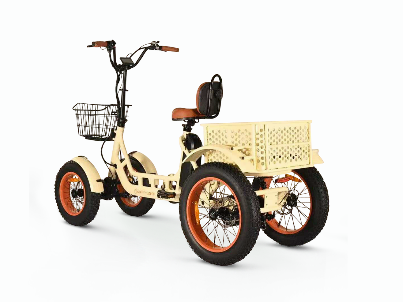 sixthreezero ANYterrain Stabilized 2026 w/ Dual Rear Suspension 4 Wheel Electric Bike