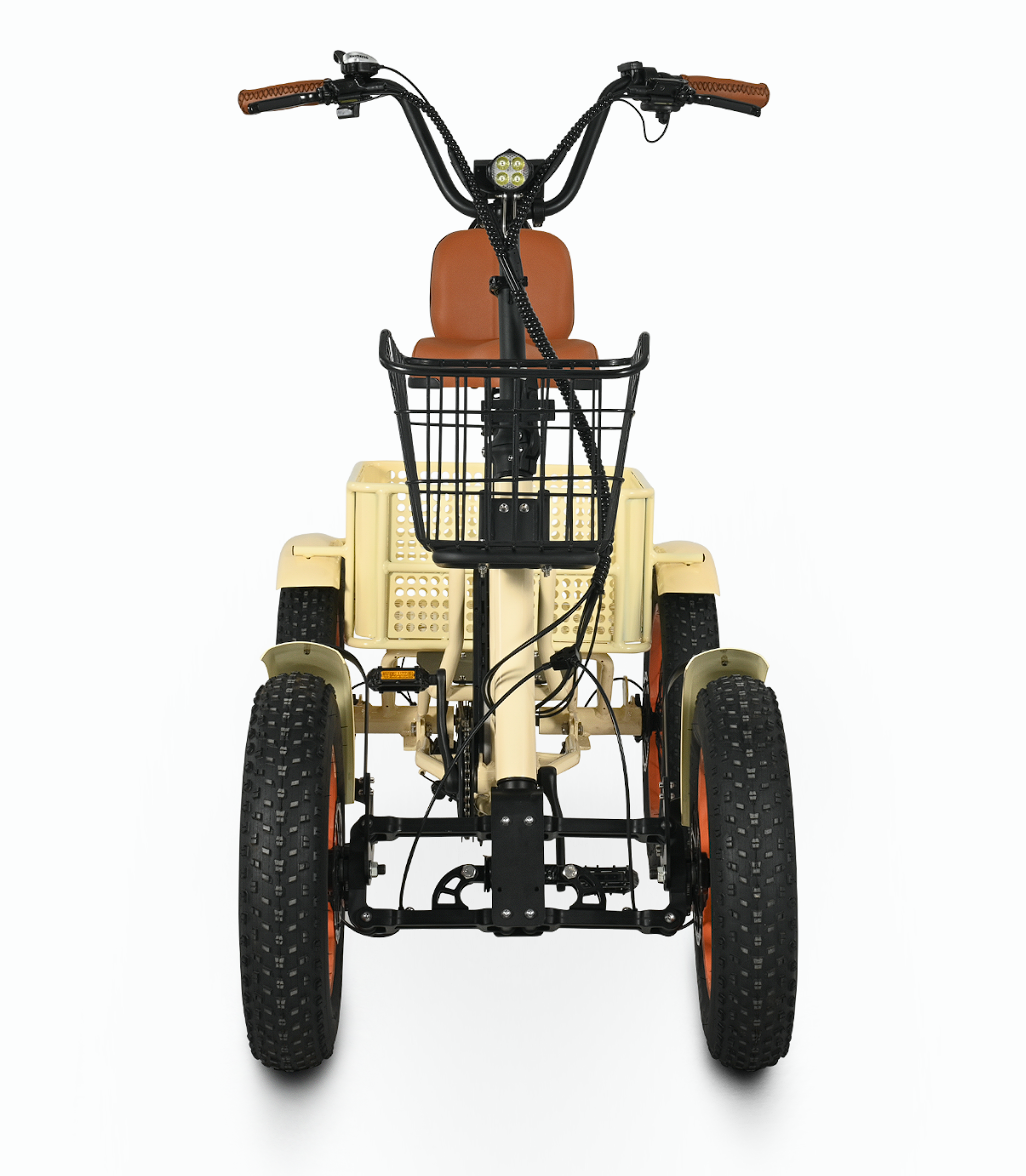 sixthreezero ANYterrain Stabilized 2026 w/ Dual Rear Suspension 4 Wheel Electric Bike