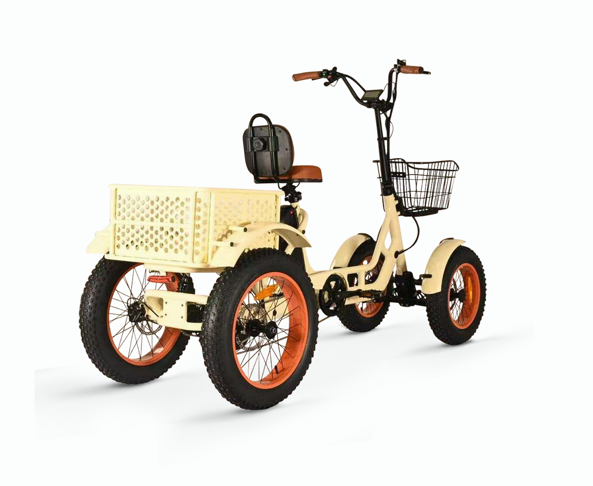 sixthreezero ANYterrain Stabilized 2026 w/ Dual Rear Suspension 4 Wheel Electric Bike