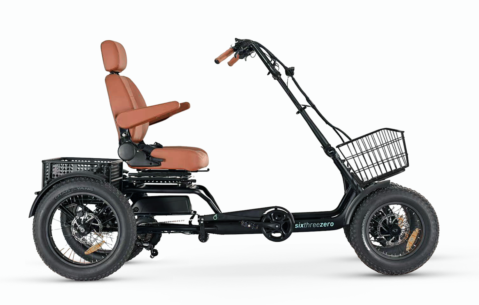 ANYterrain 4 Wheel 750W Recumbent E-Bike