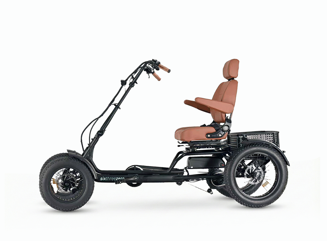 ANYterrain 4 Wheel 750W Recumbent E-Bike